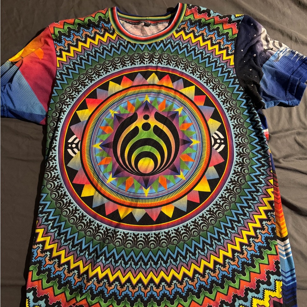 Bassnectar Rainbow Mandala T Shirt